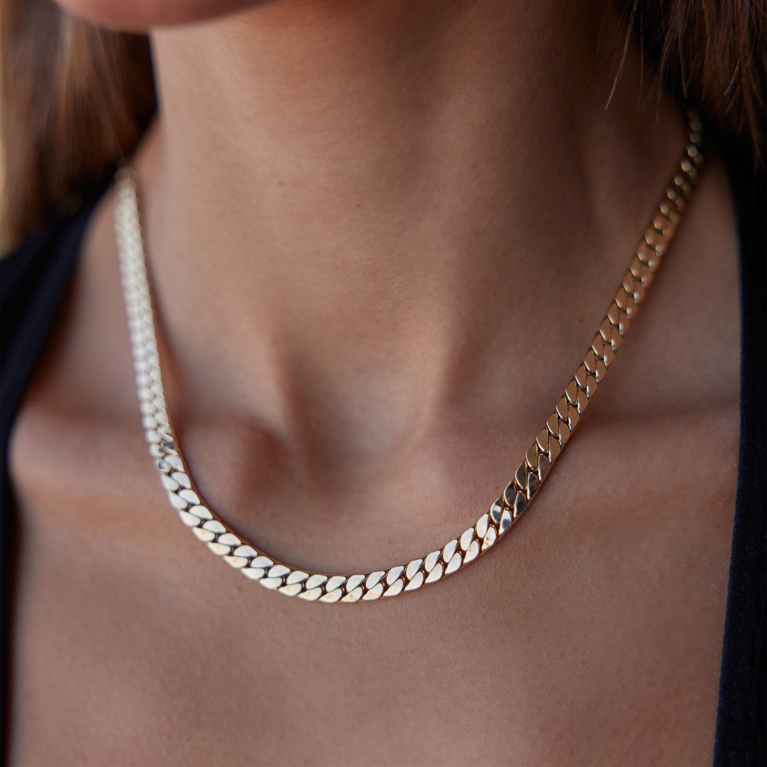 Klasik Kalın Zincir Kolye - Image 1