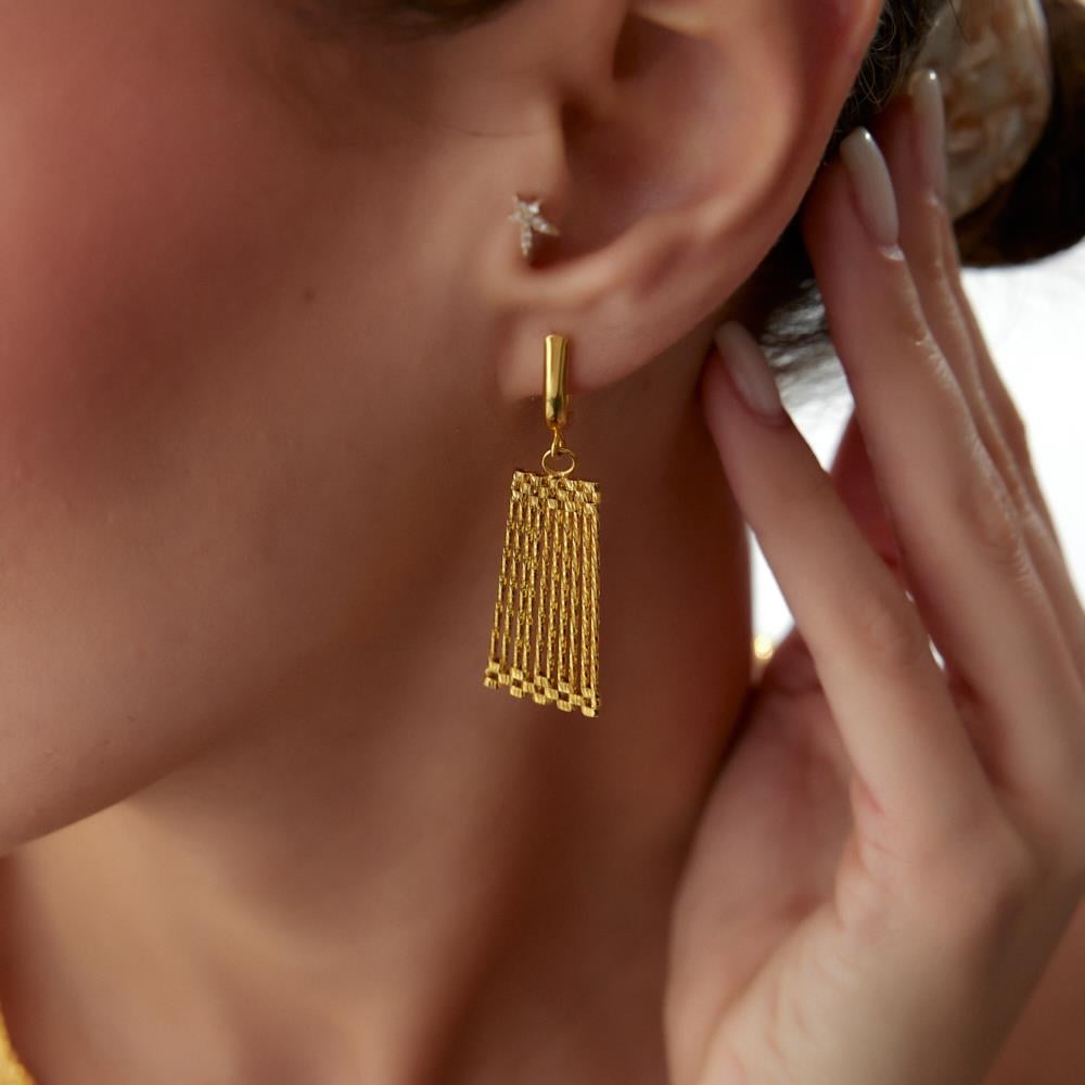 Kleopatra Altın Küpe - Image 1