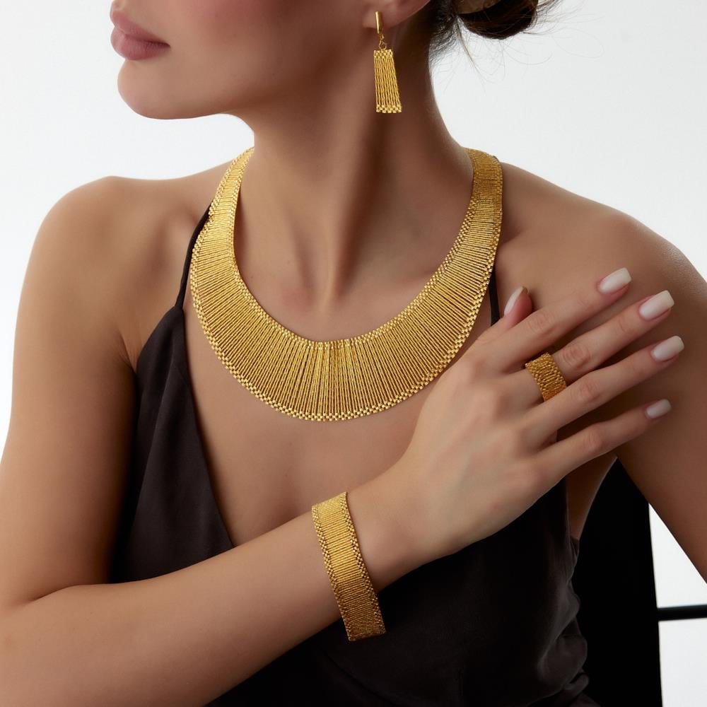 Kleopatra Altın Küpe - Image 2