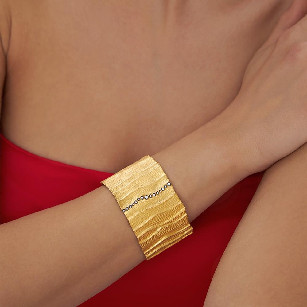 Kurtulan Has Altın Elmas Kelepçe - Image 1