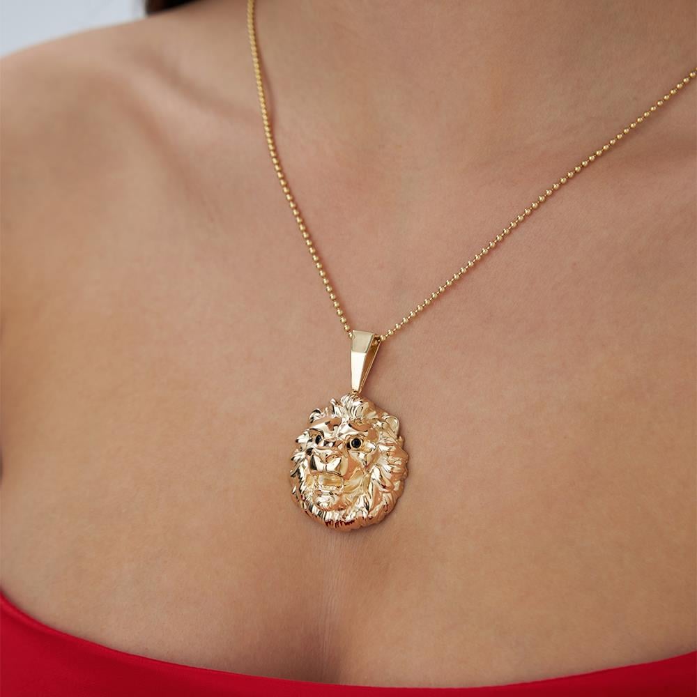 Leo Aslan Altın Kolye - Image 1