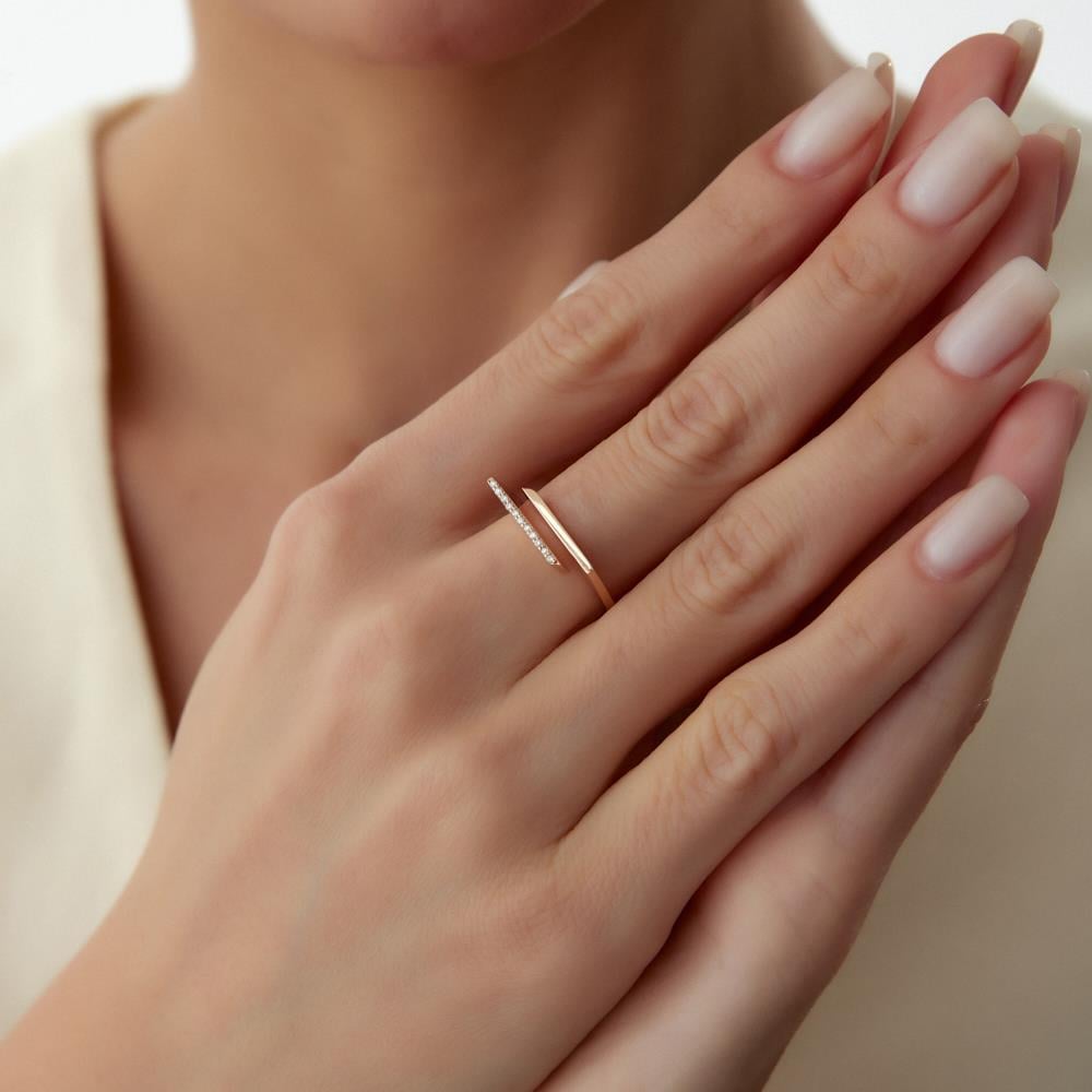 Line Pırlanta Yüzük - Image 2