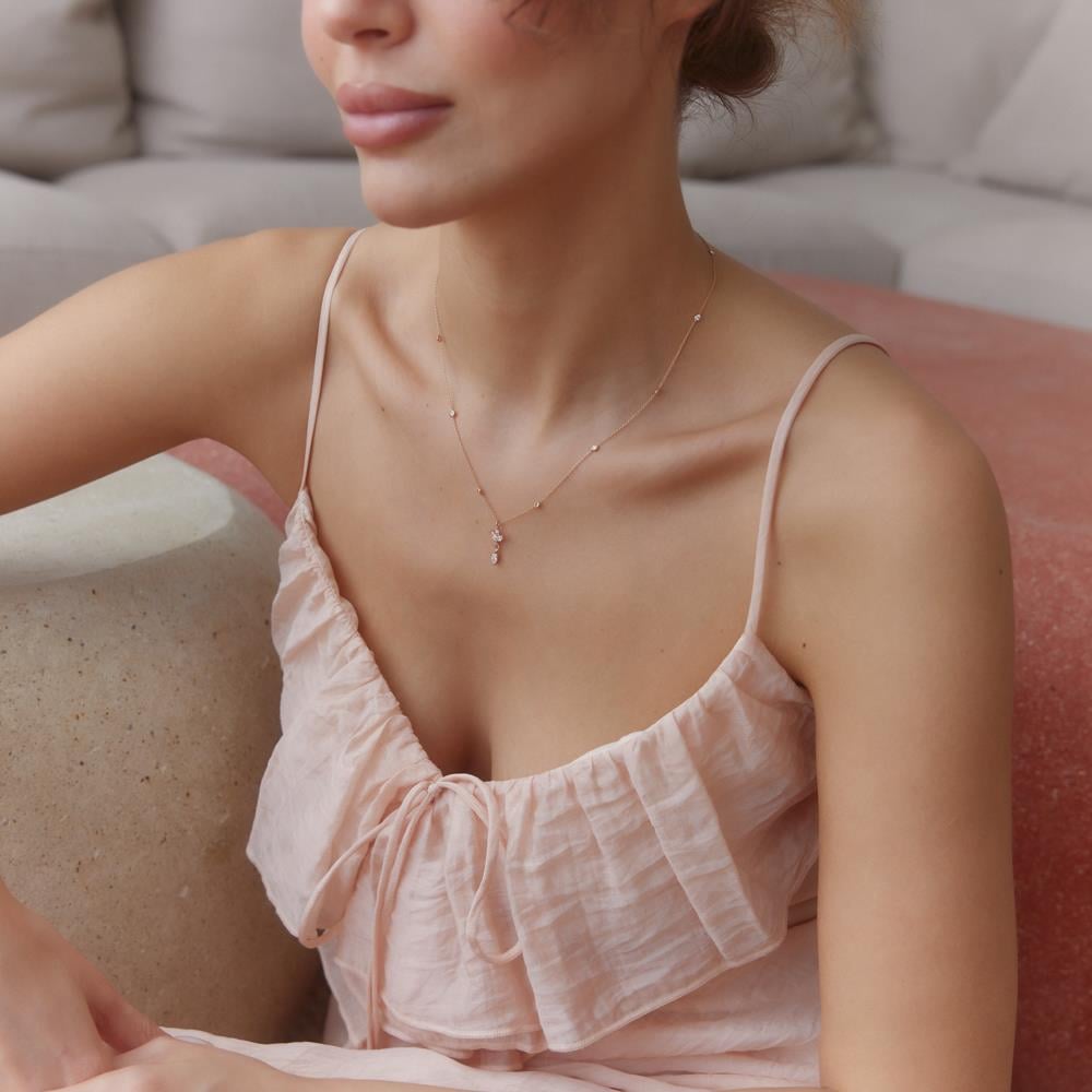 Lotus Altın Kolye - Image 3