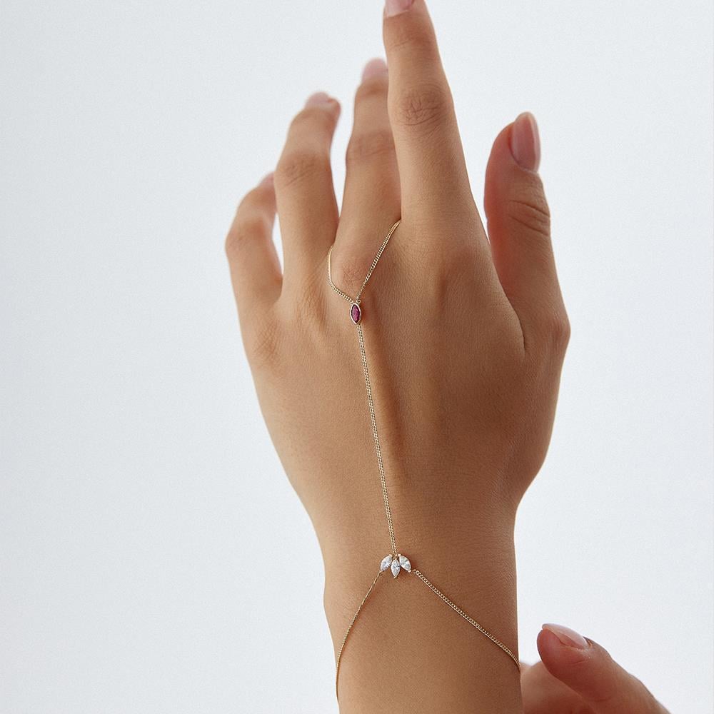 Lotus Model Altın Şahmeran Bileklik - Image 3