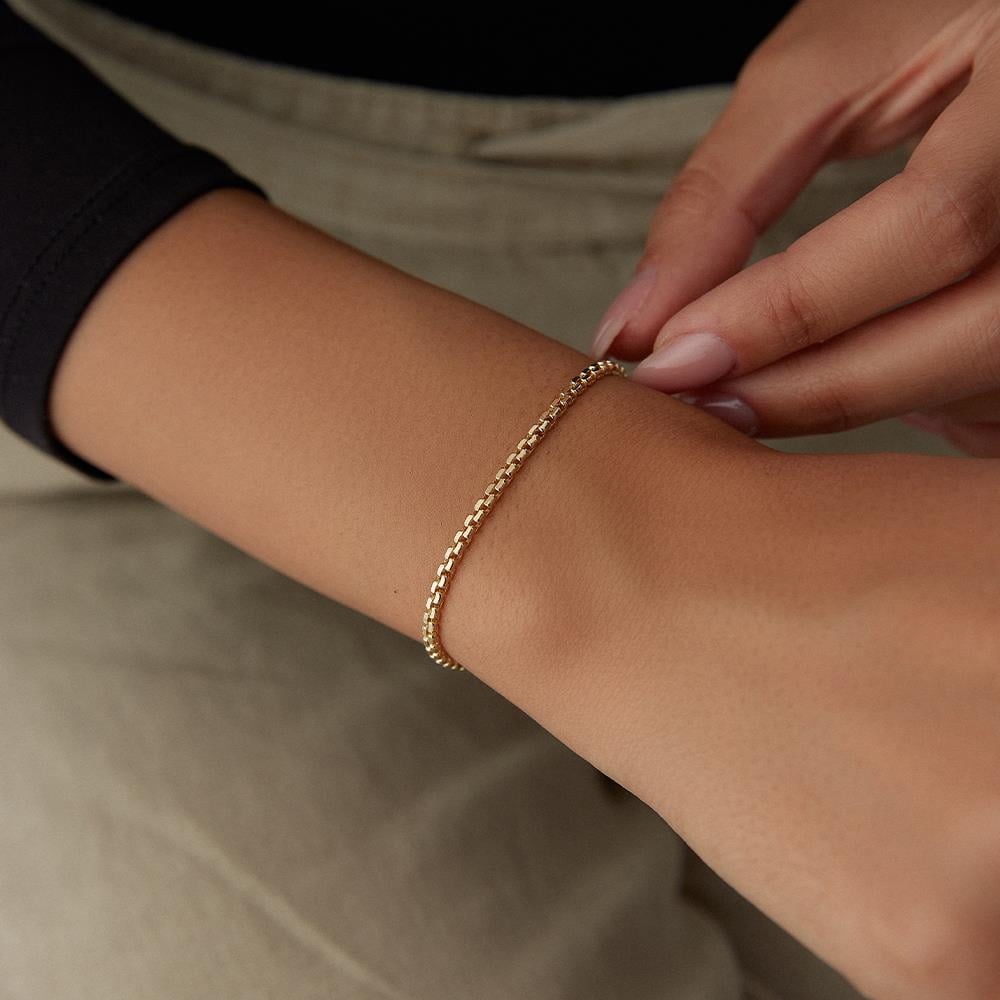 Minimal Altın Zincir Bileklik - Image 2