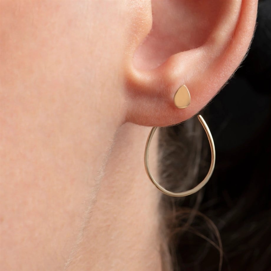 Minimal Halka Küpe - Image 2