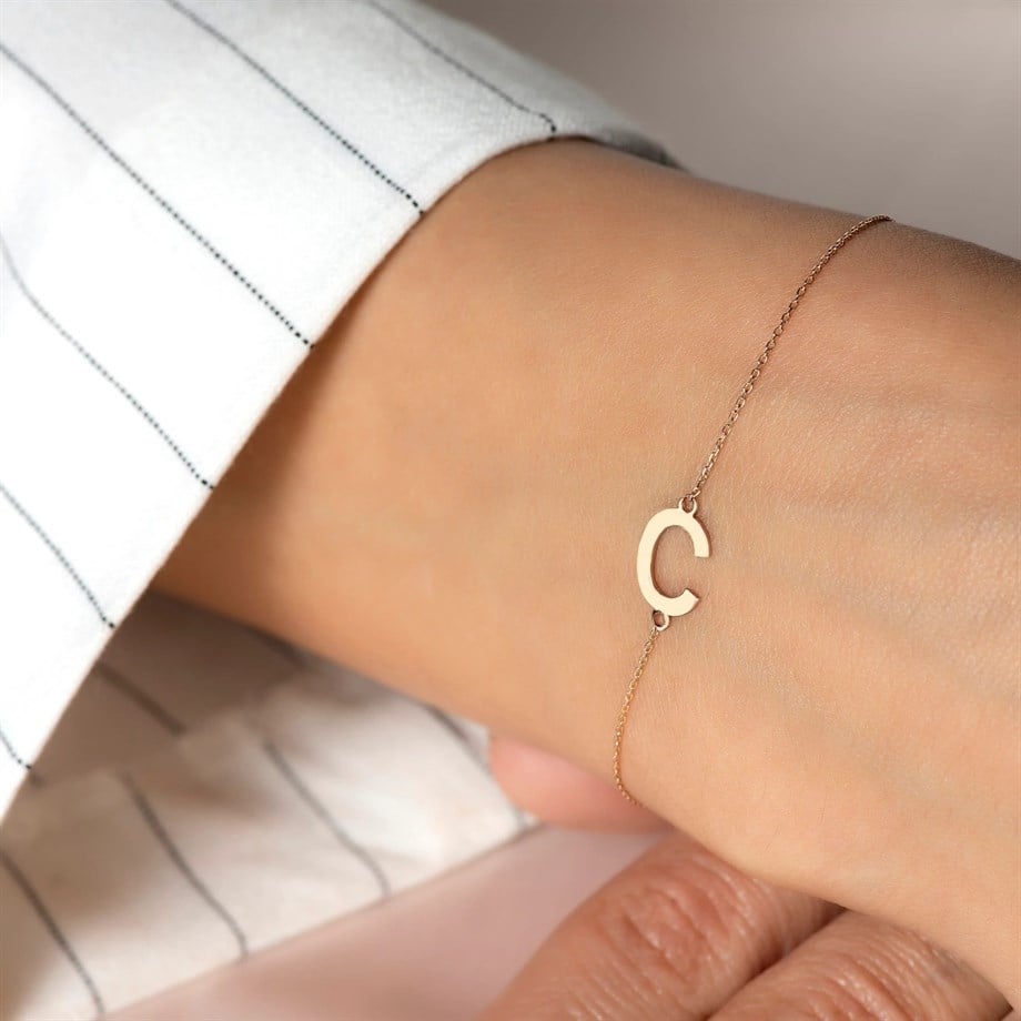 Minimal Harf Bileklik - Image 4