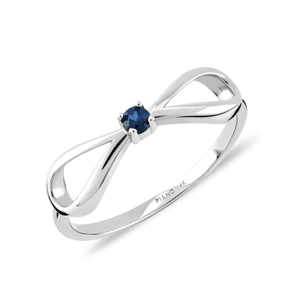 Minimal Safir Sonsuzluk Yüzük - Image 2