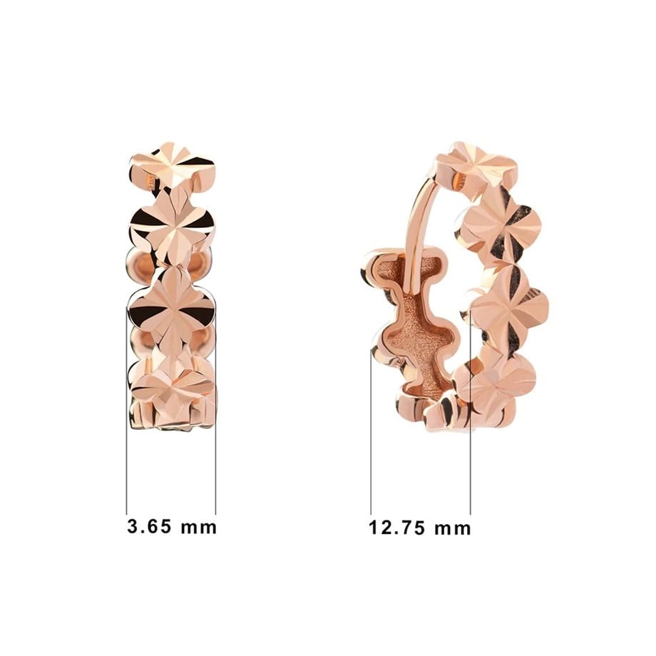 Minimal  Yonca Küpe - Image 4