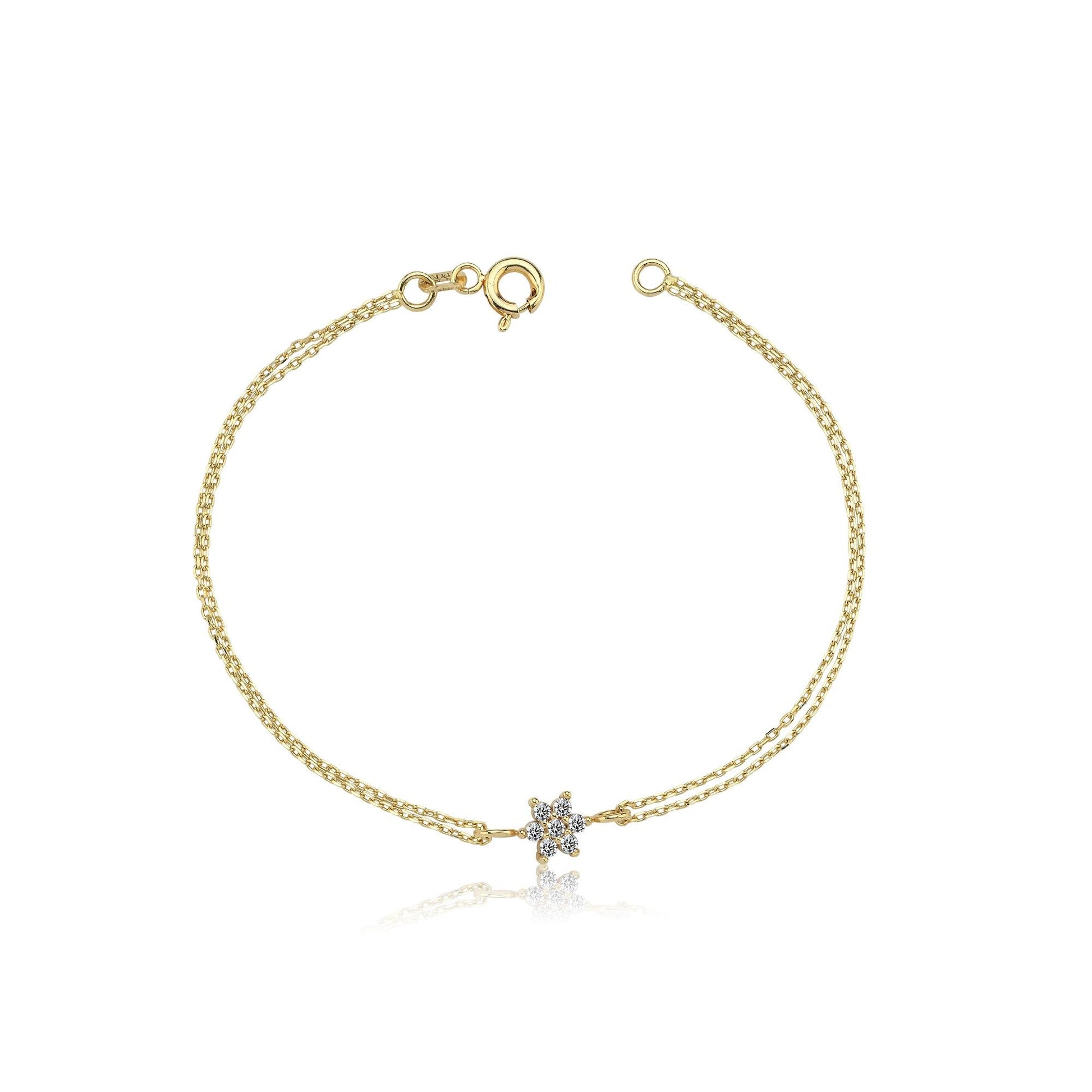 Minimal Yıldız Altın Bileklik - Image 3