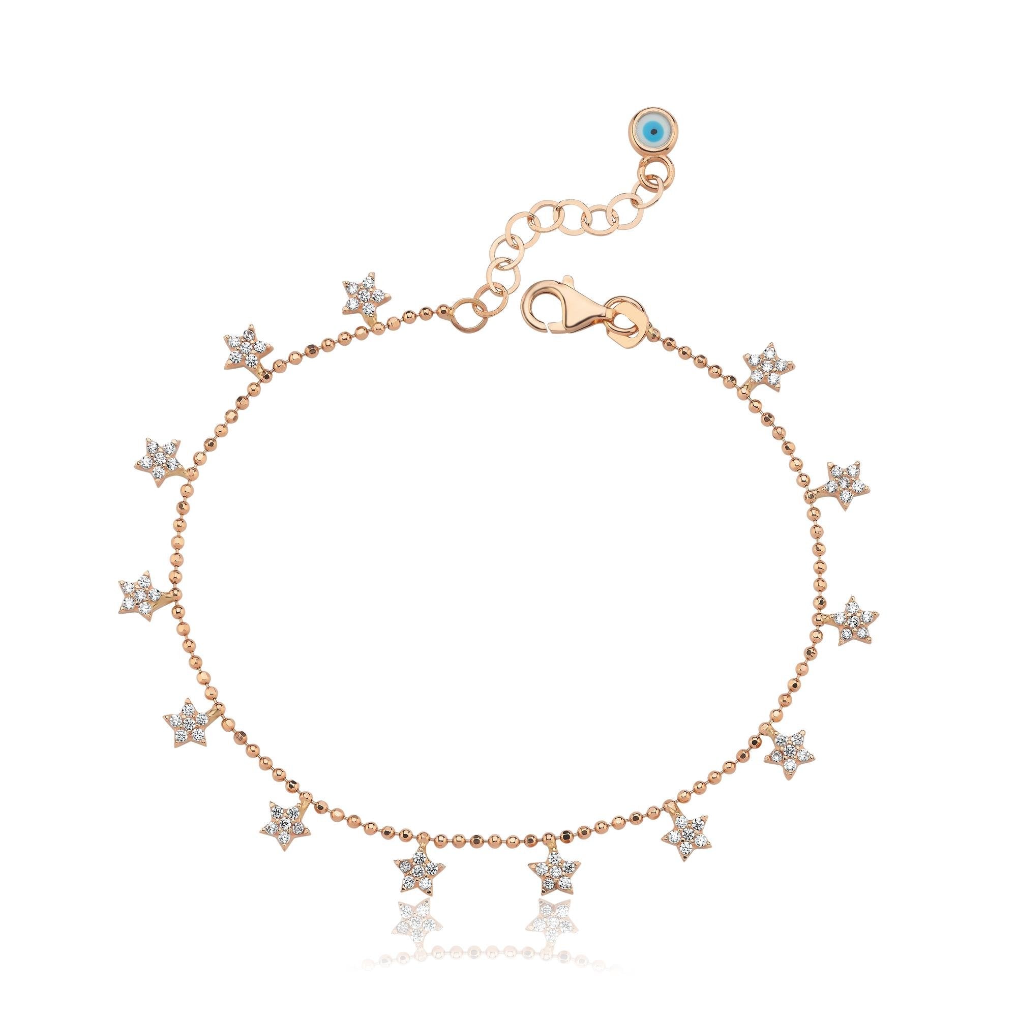 Minimal Yıldız Seli Tırnak Makası Bileklik - Image 2