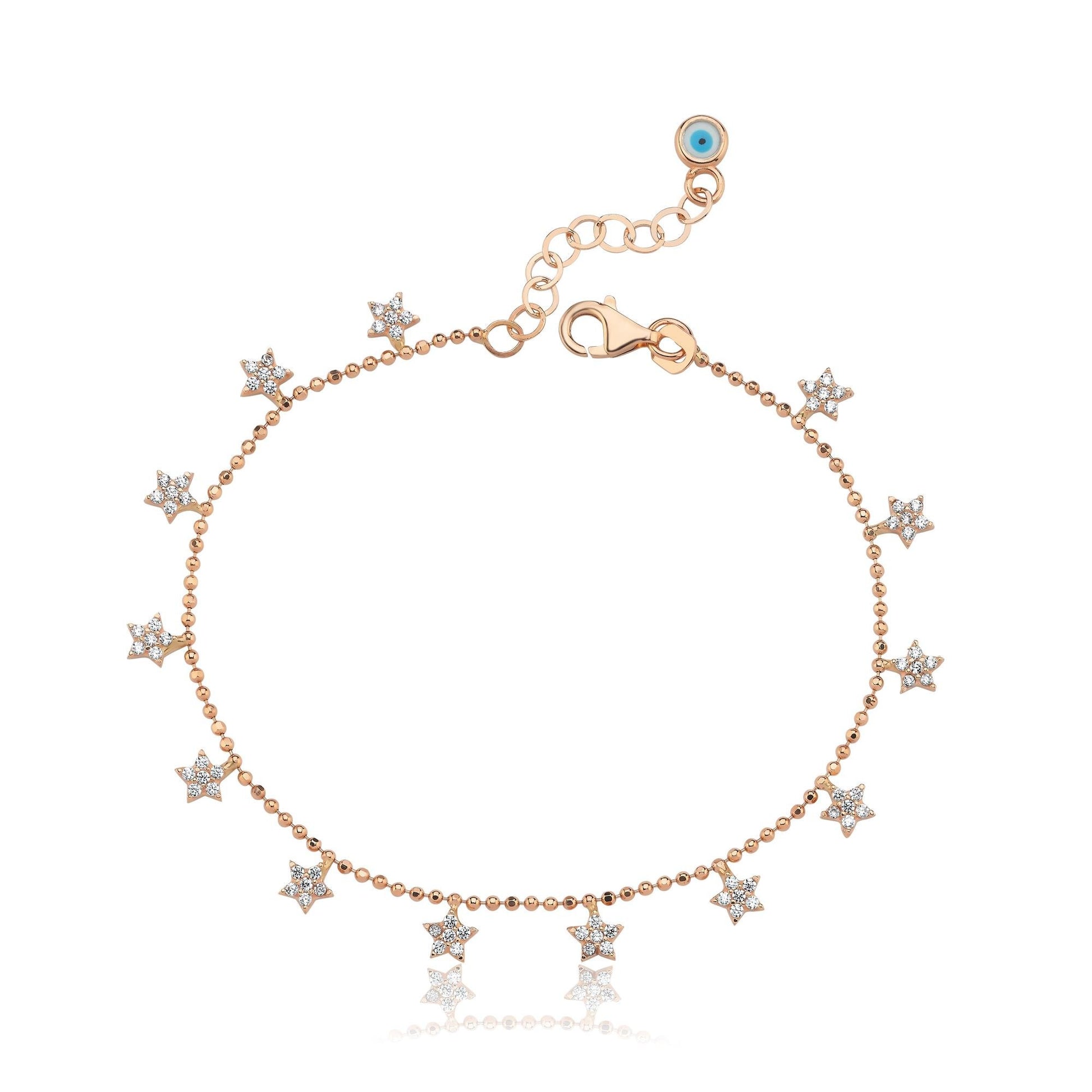 Minimal Yıldız Seli Tırnak Makası Bileklik - Image 2