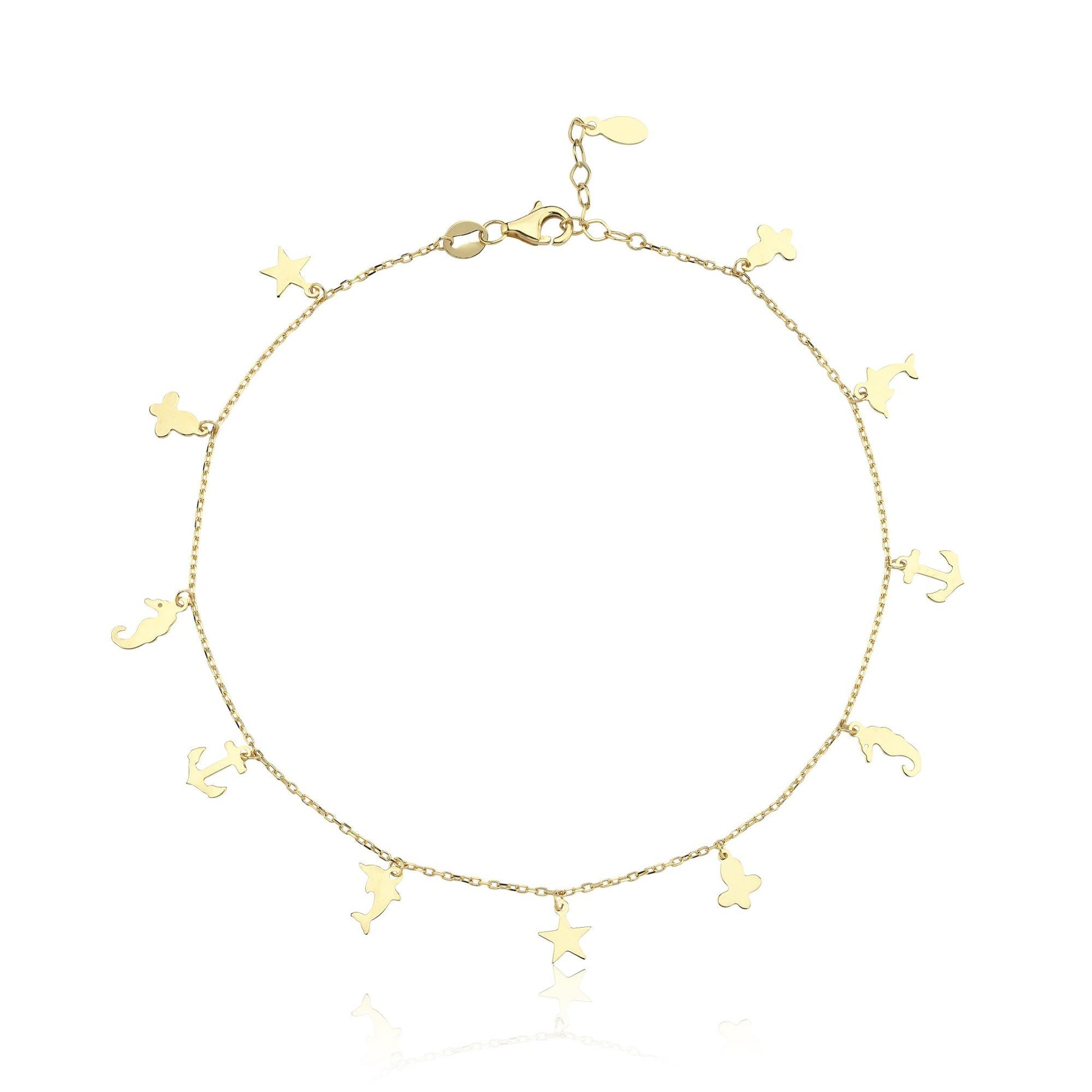 Multi-Charm Altın Halhal - Image 2