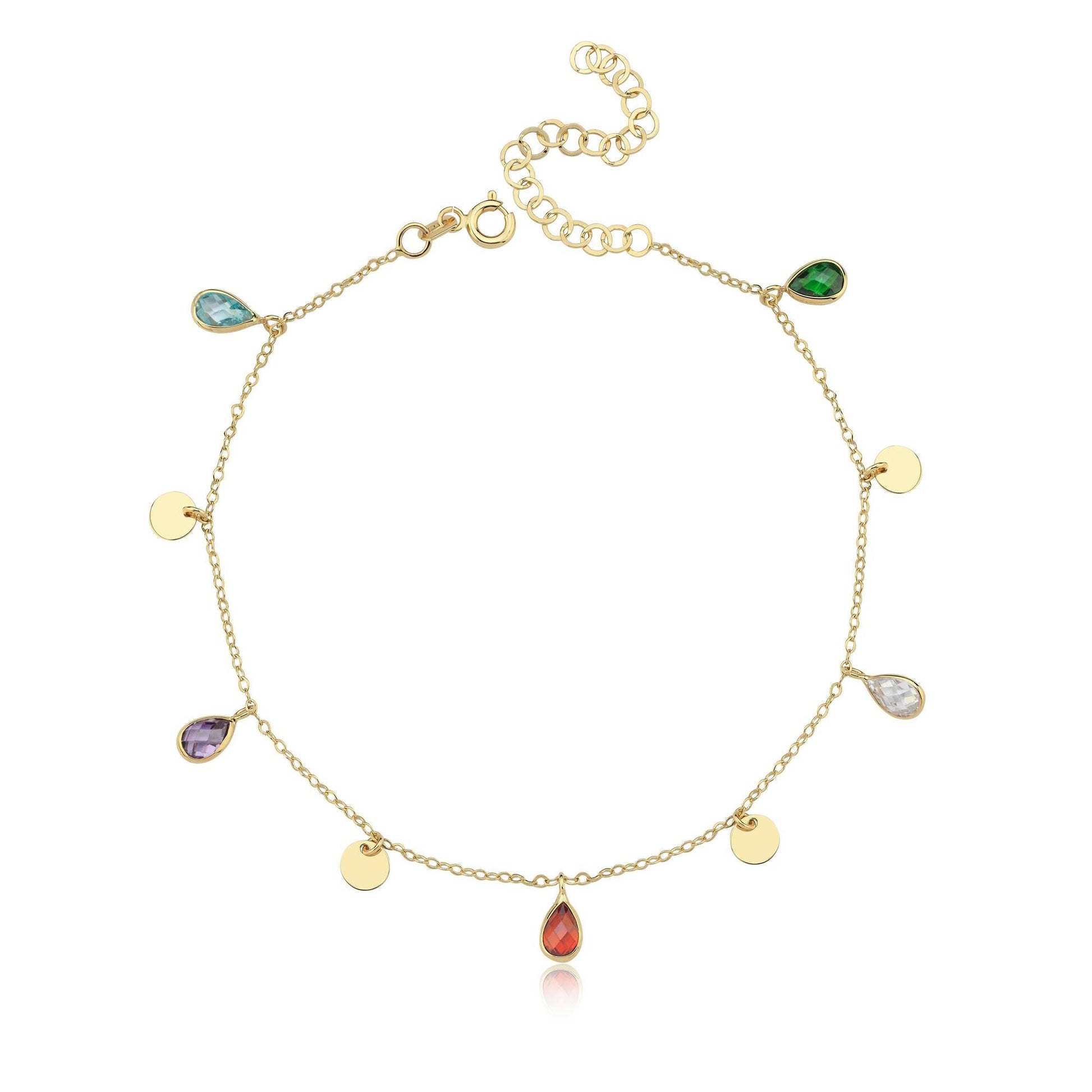 Multi-Color Altın Halhal - Image 3