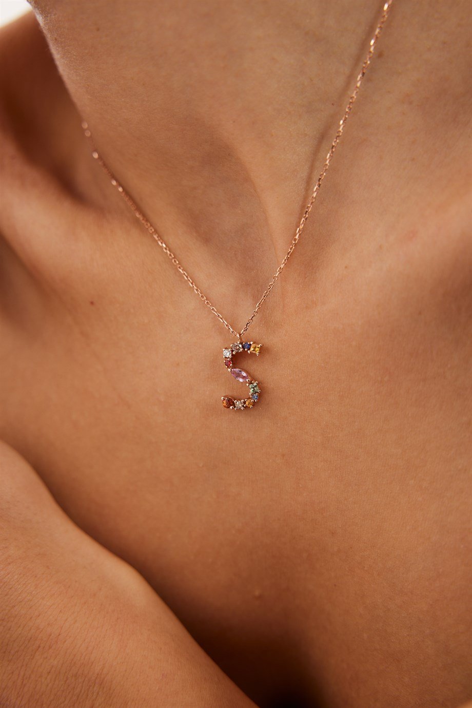 Multicolor Harf Kolye - Image 2