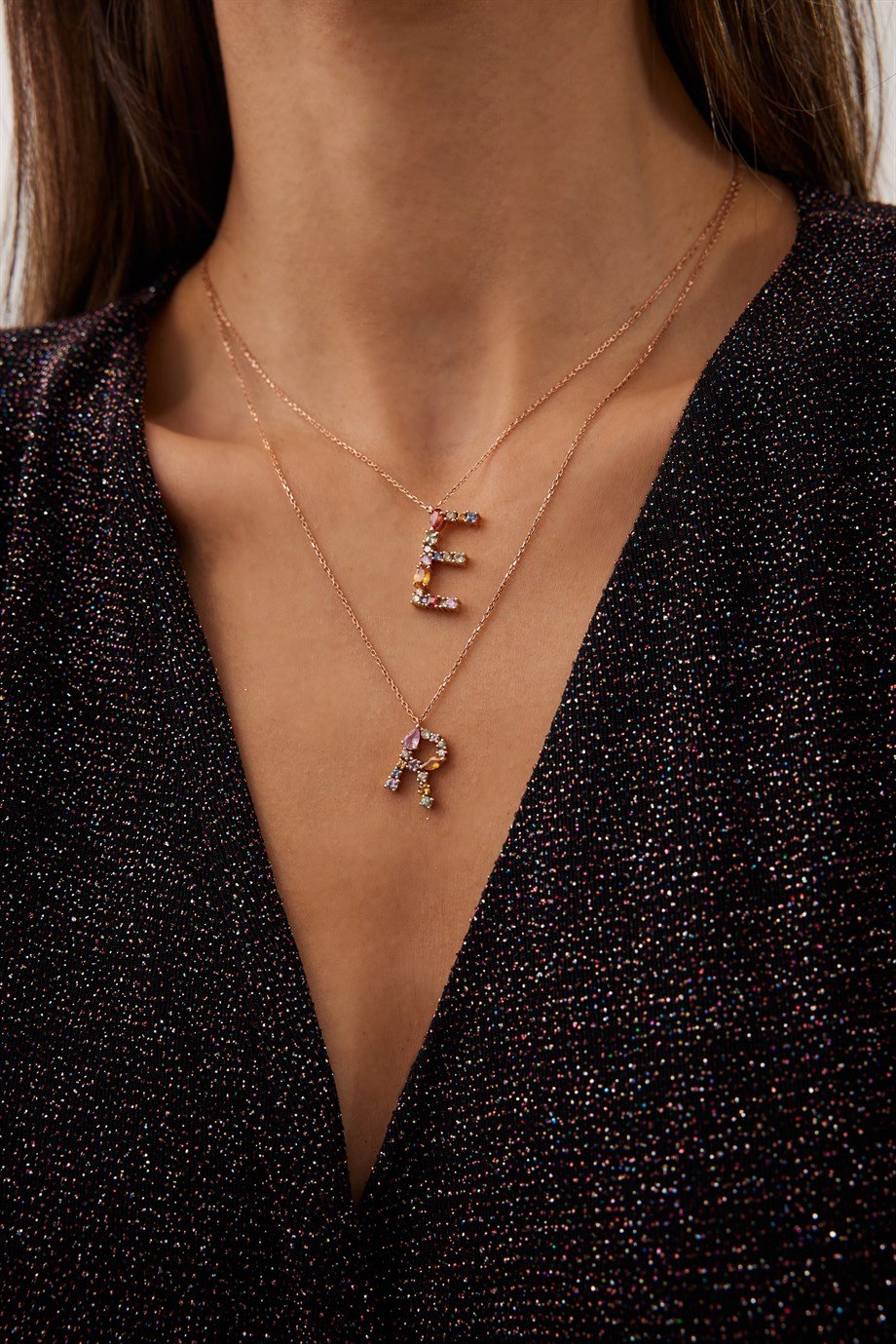 Multicolor Harf Kolye - Image 3