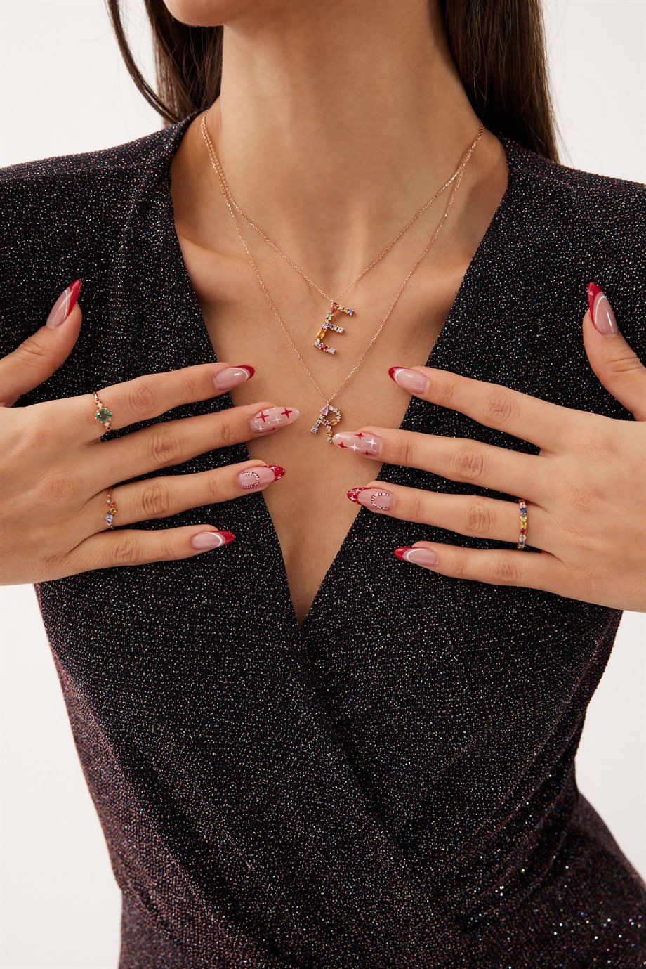 Multicolor Harf Kolye - Image 4