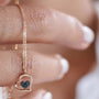 Open Pendant Çif Kalp Kolye - Image 3