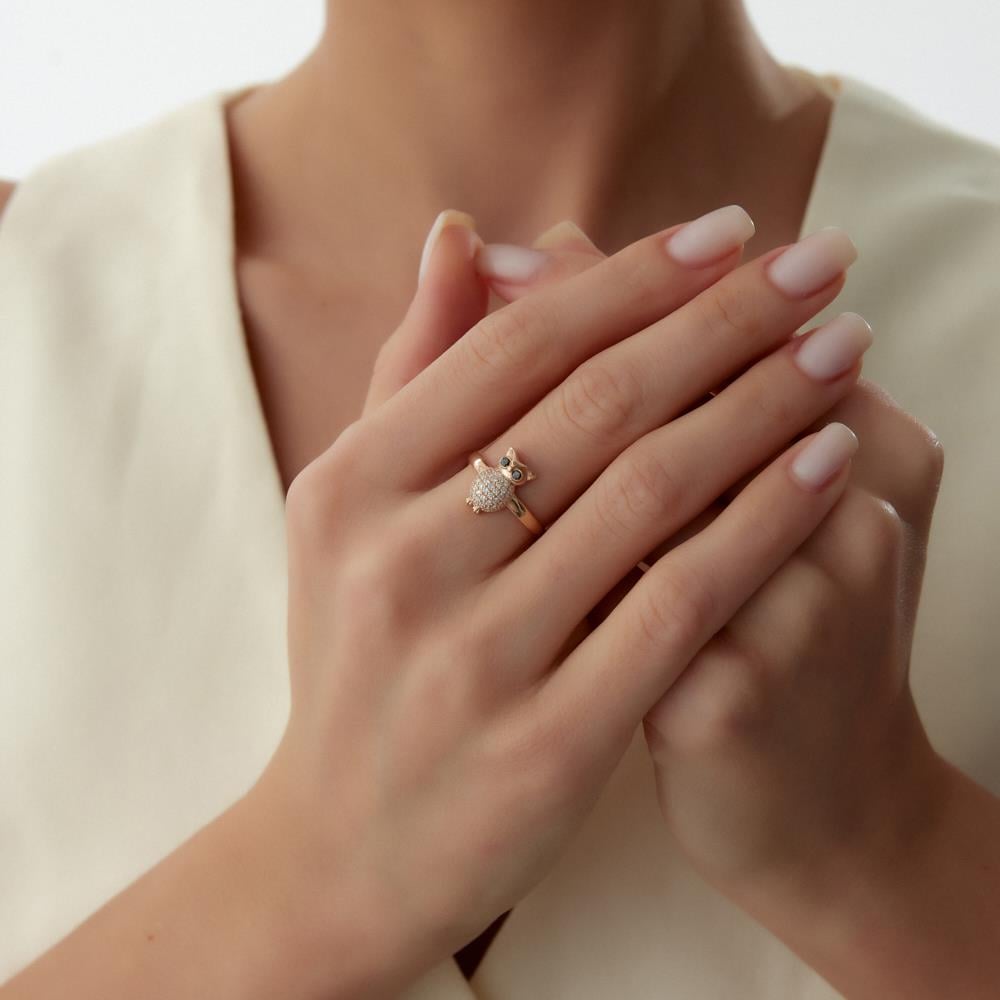 Owl Pırlanta Yüzük - Image 2