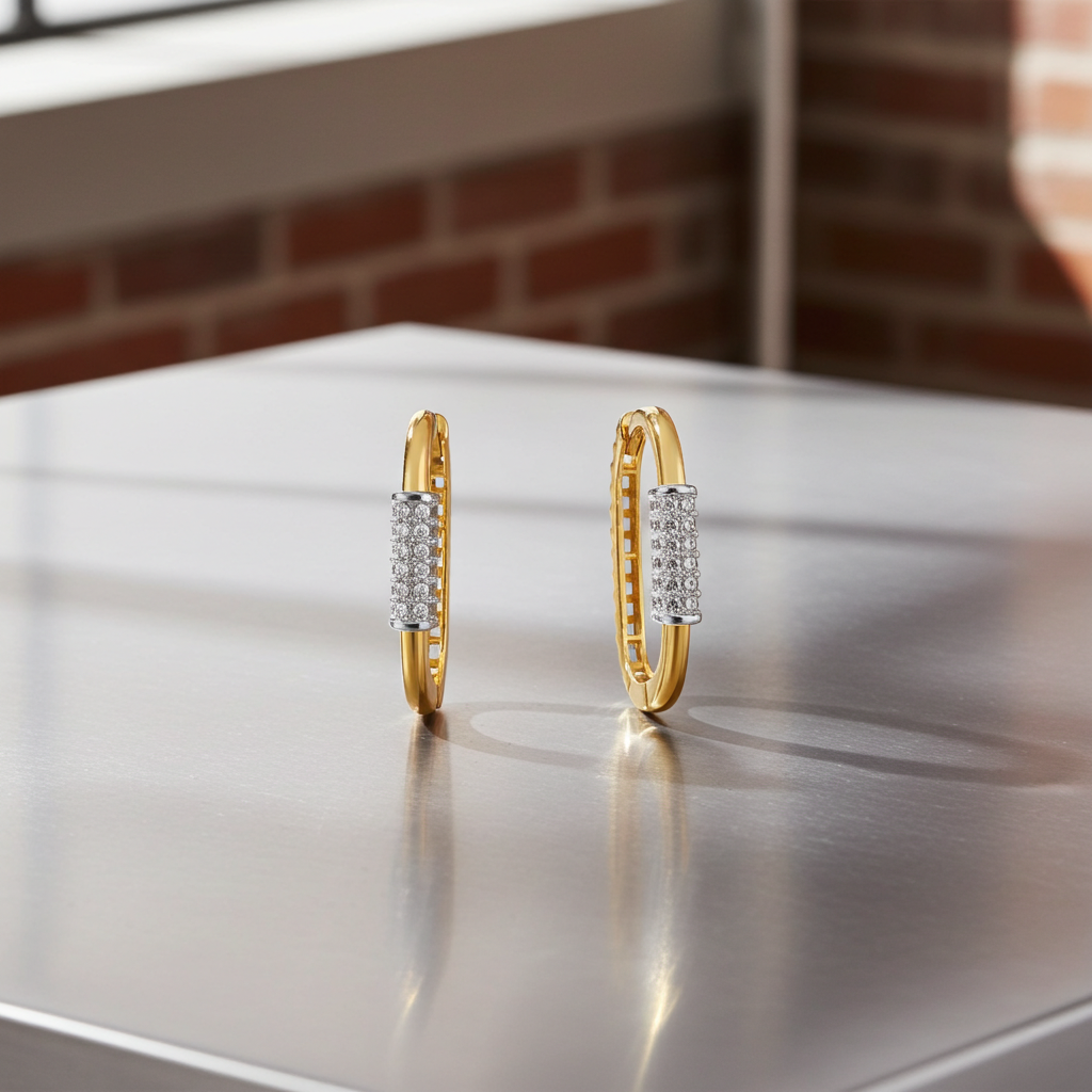 Paper Altın Küpe - Image 4