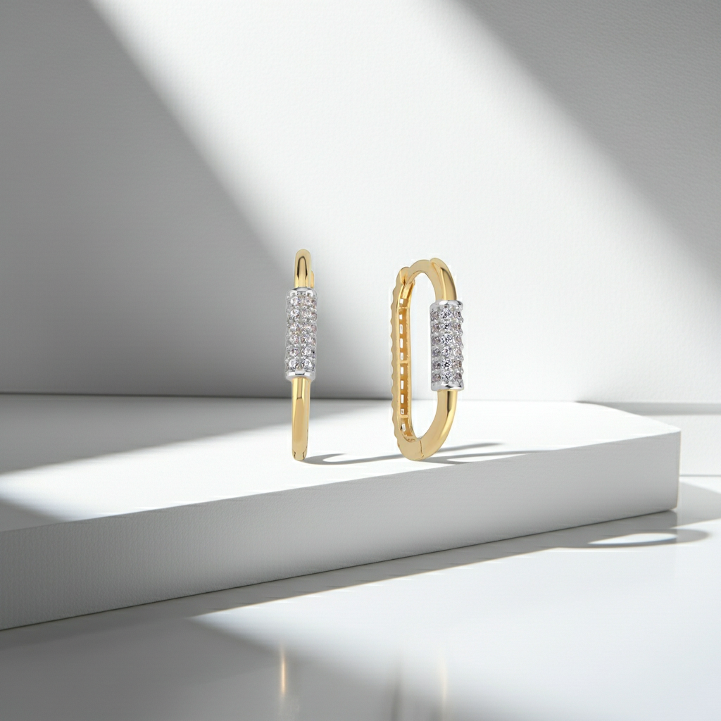 Paper Altın Küpe - Image 3