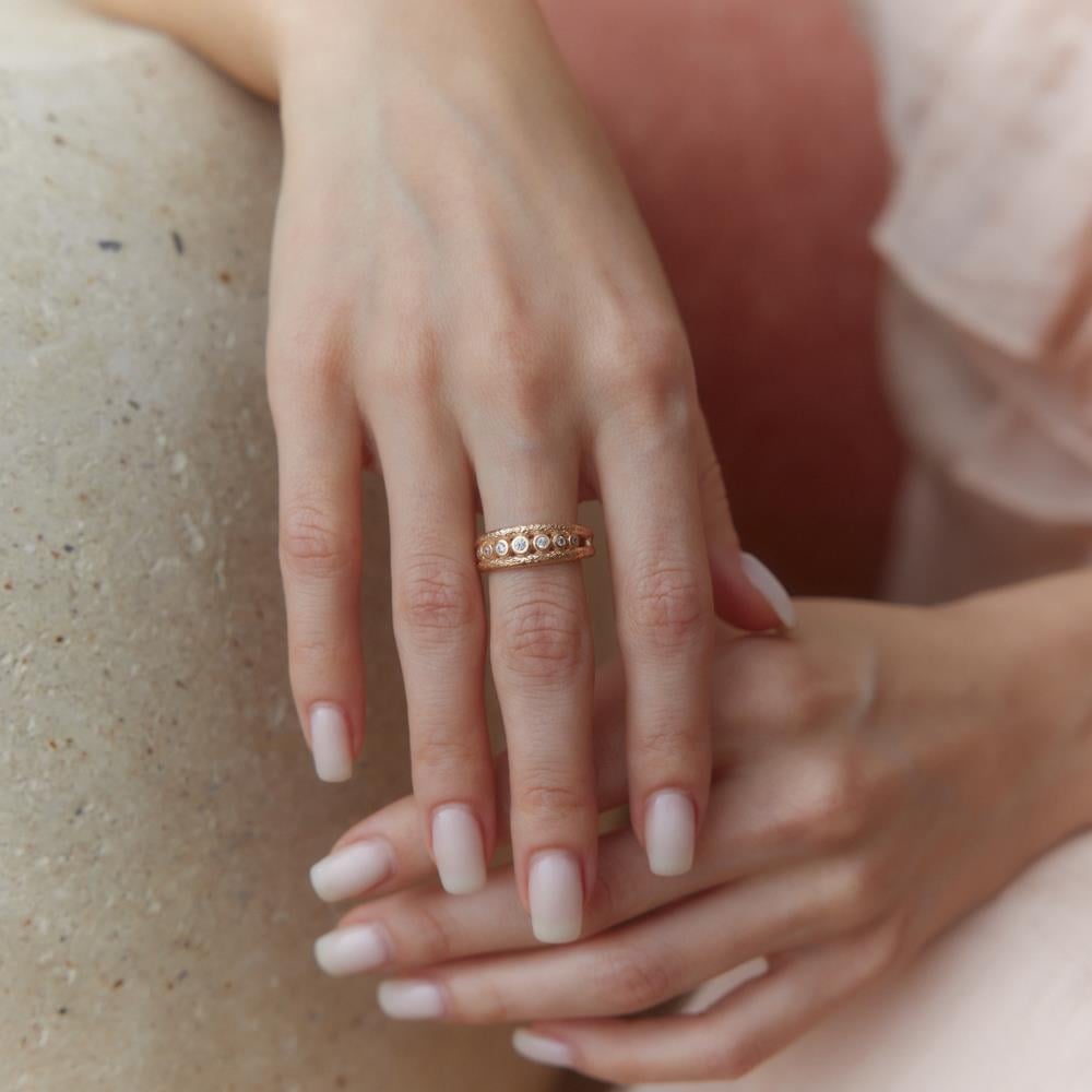 Pearl Altın Yüzük - Image 2