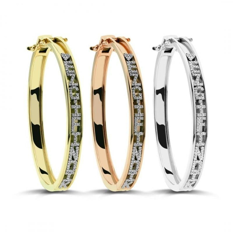 Pırlanta Harf Kelepçe - Image 3