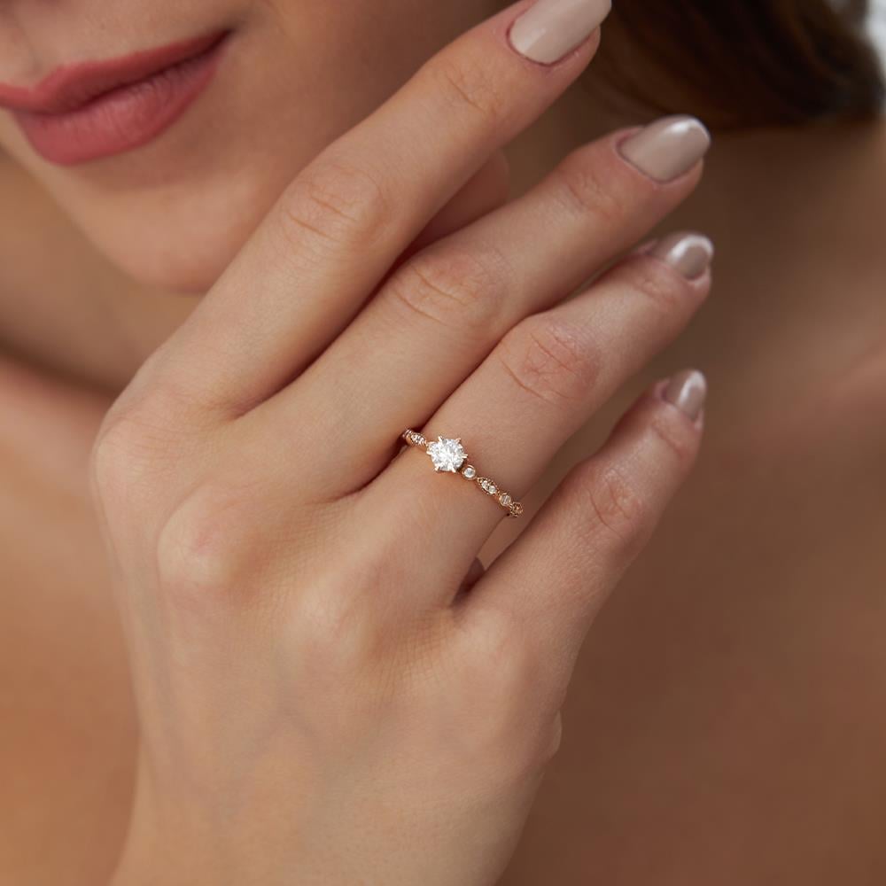 Prenses Pırlanta Yüzük - Image 2