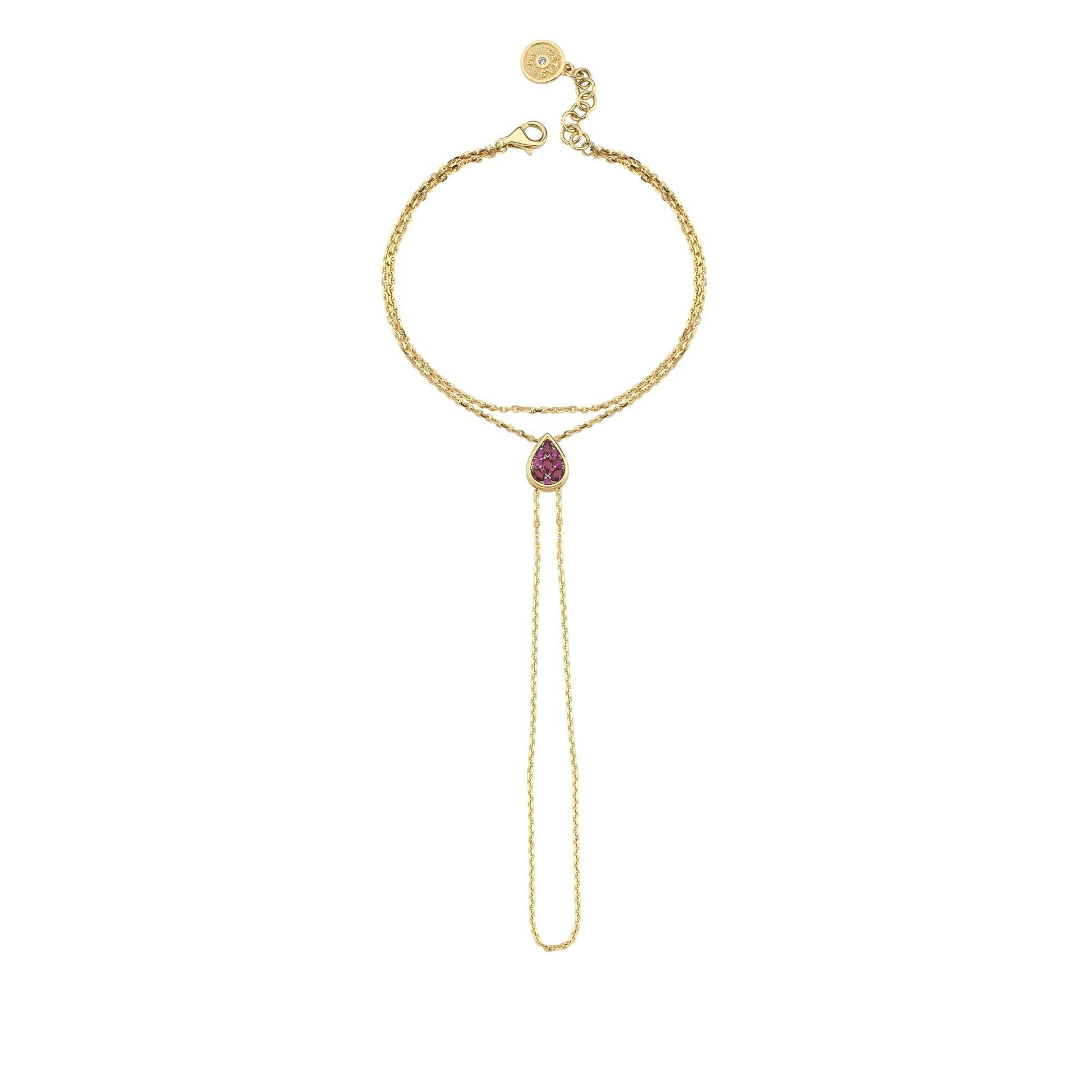 Red Drop Altın Şahmeran Bileklik - Image 3