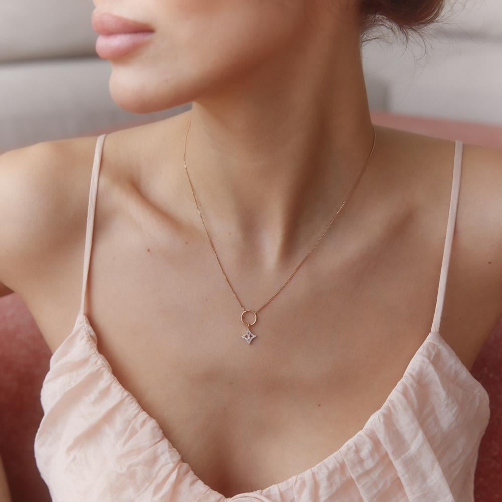 Rose Karo Minimal Altın Kolye - Image 2