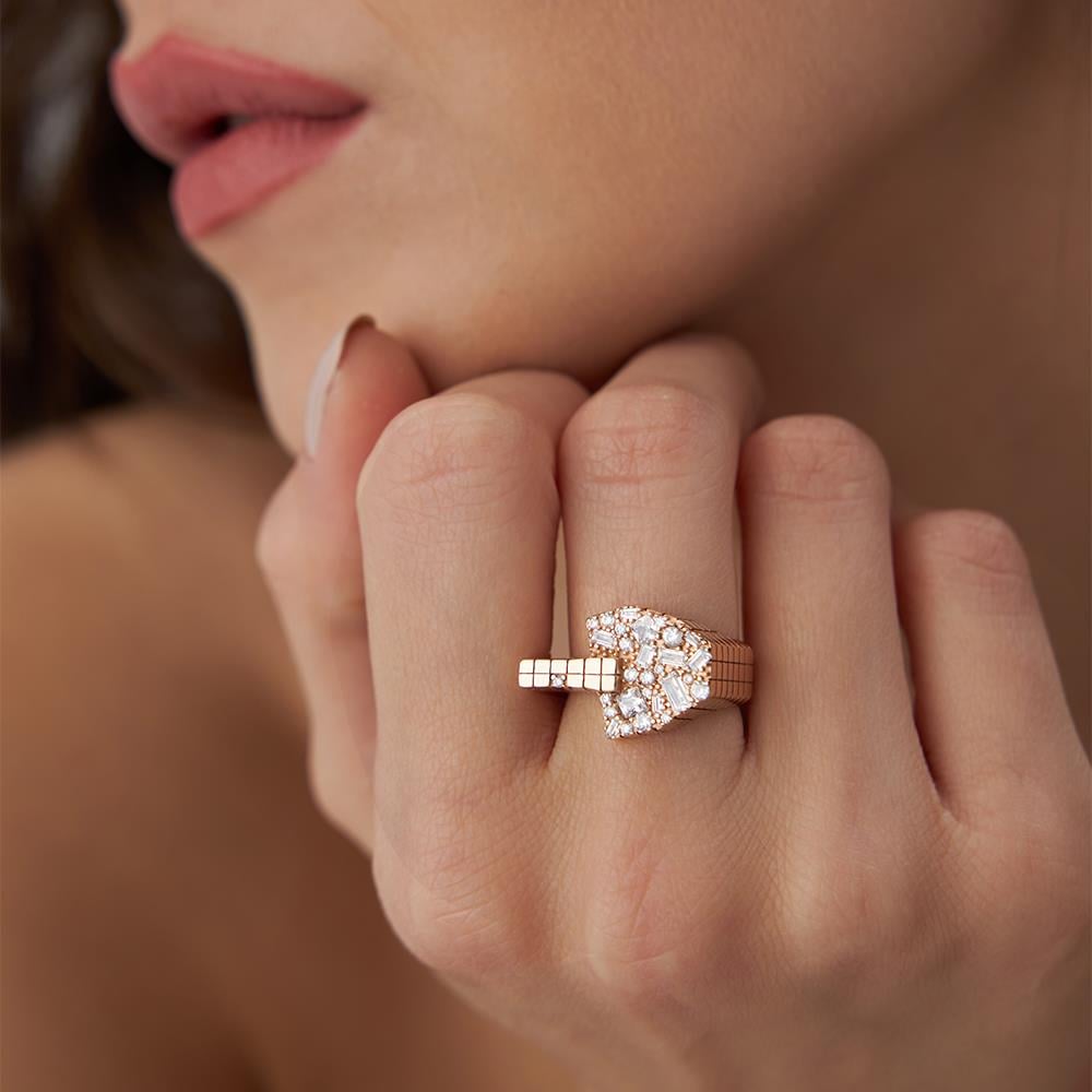 Tasarım Altın Perro Yüzük - Image 2