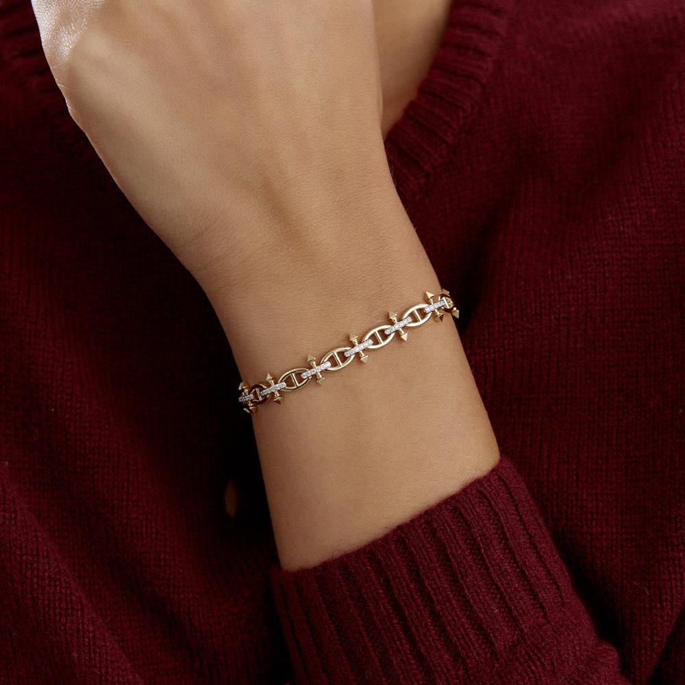 Tasarım Çivi Pırlanta Bileklik - Image 2