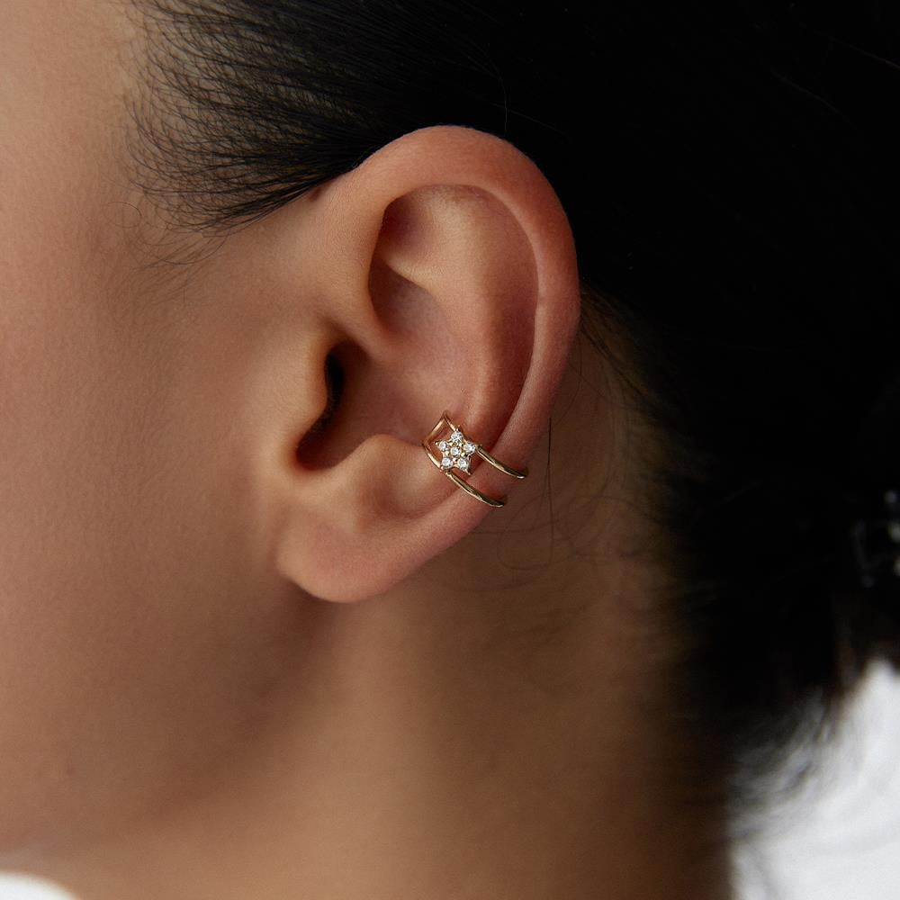 Tekli Altın Küpe - Image 4