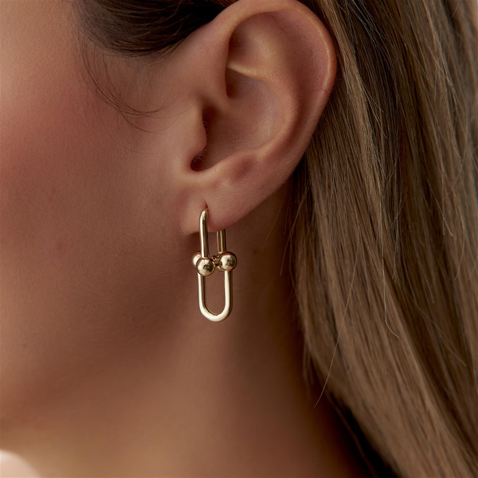 Tasarım Altın Küpe - Image 1