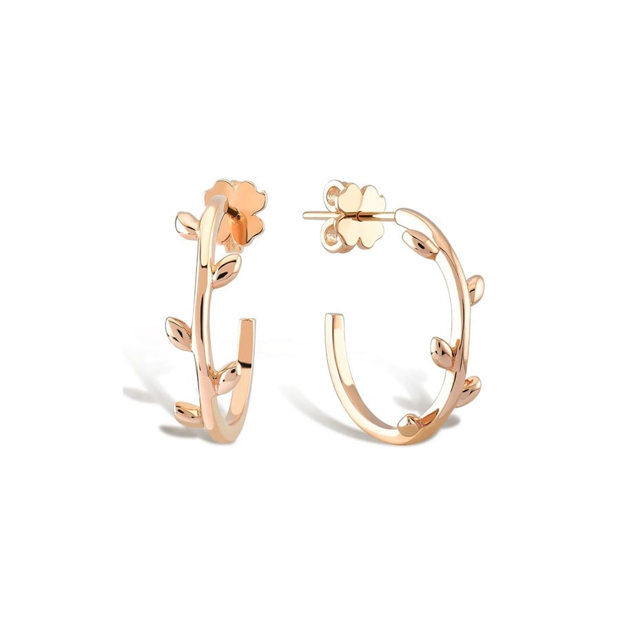 Zeytin Dalı Altın Küpe - Image 4