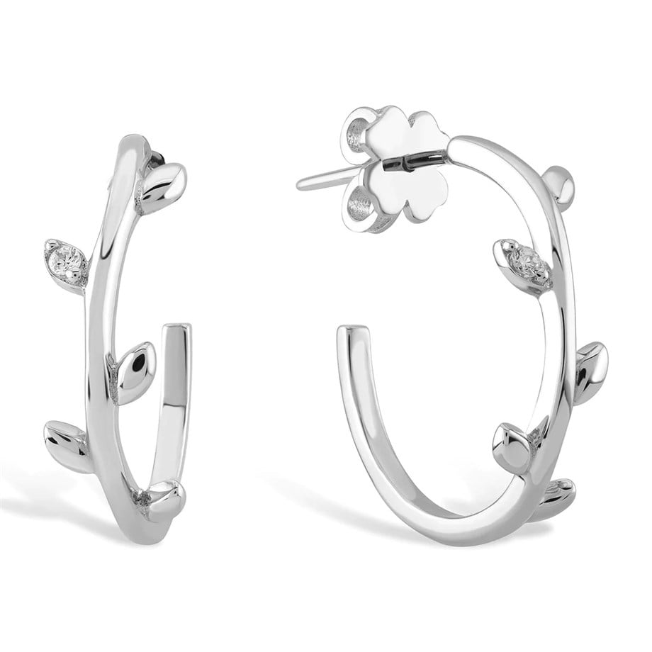 Zeytin Dalı Altın Küpe - Image 4