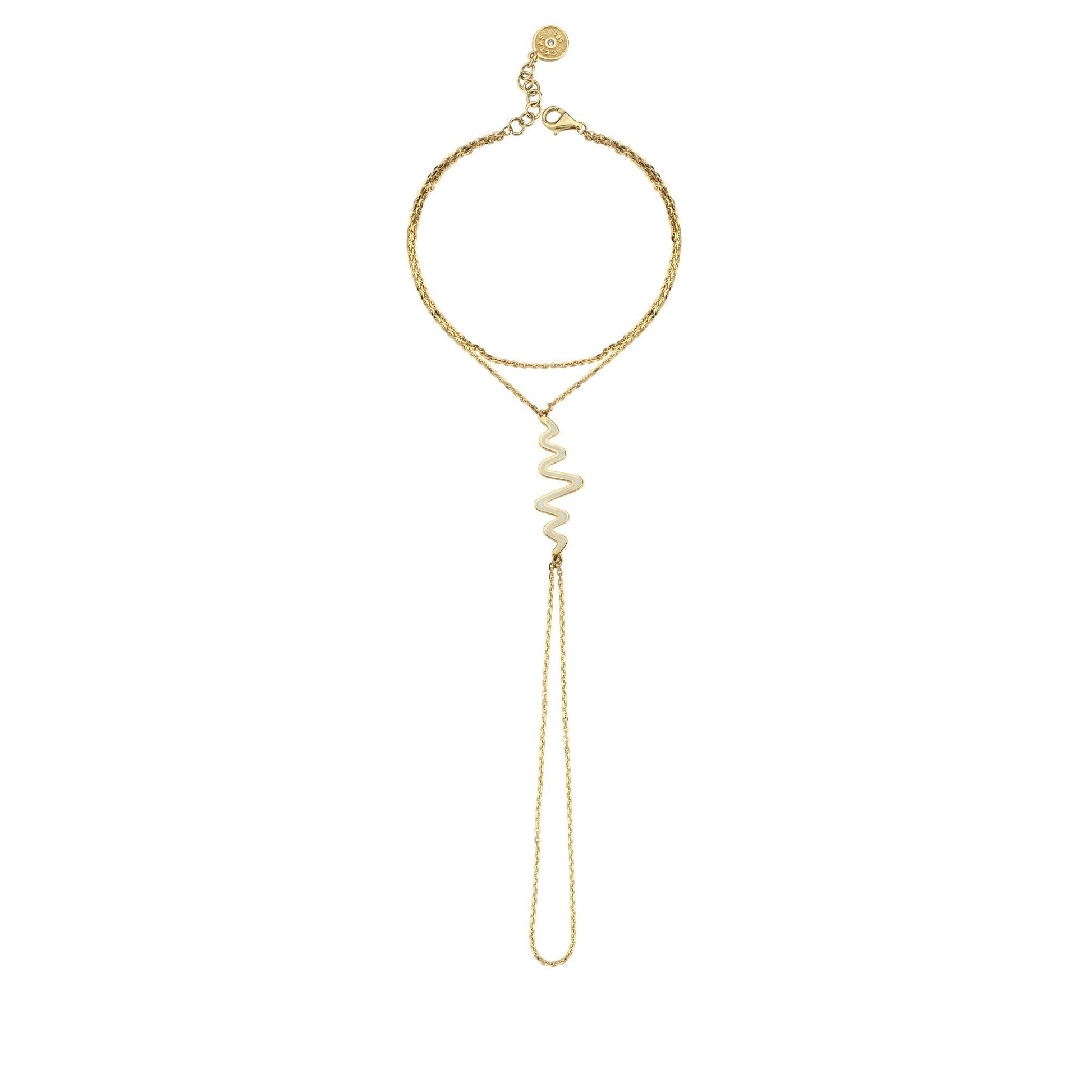 White Beat Altın Şahmeran Bileklik - Image 3