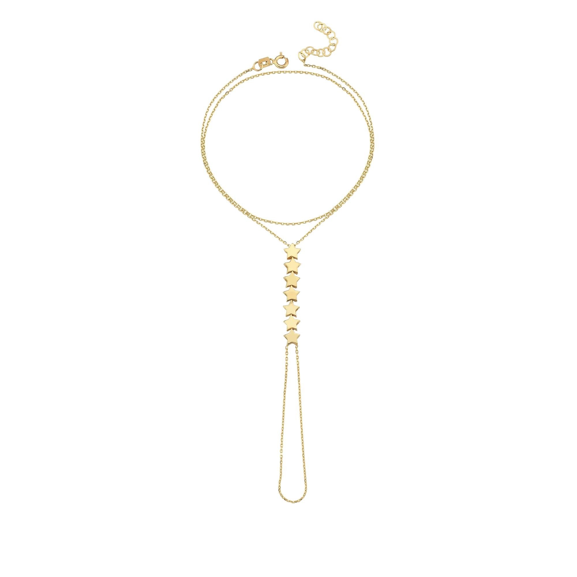 Yıldız Altın Şahmeran Bileklik - Image 1